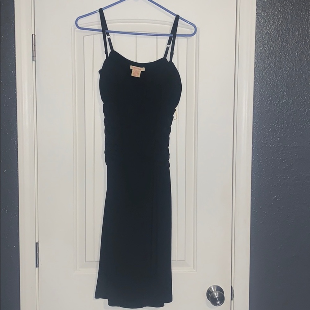 Black Spaghetti Strap Dress